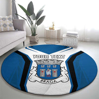 Personalized Braga Portugal Round Carpet Sporty Style - Wonder Print Shop