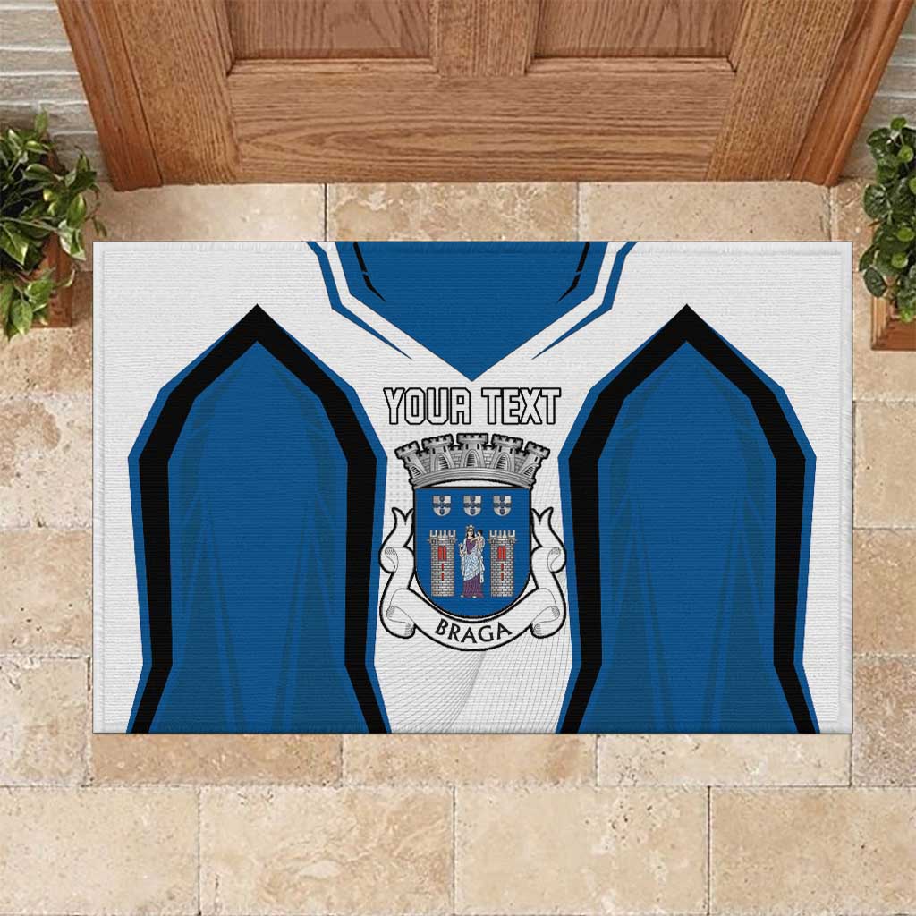 Personalized Braga Portugal Rubber Doormat Sporty Style - Wonder Print Shop