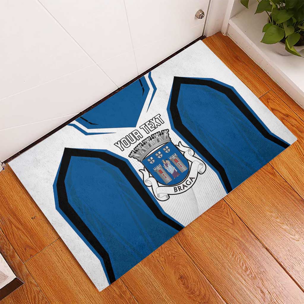 Personalized Braga Portugal Rubber Doormat Sporty Style - Wonder Print Shop