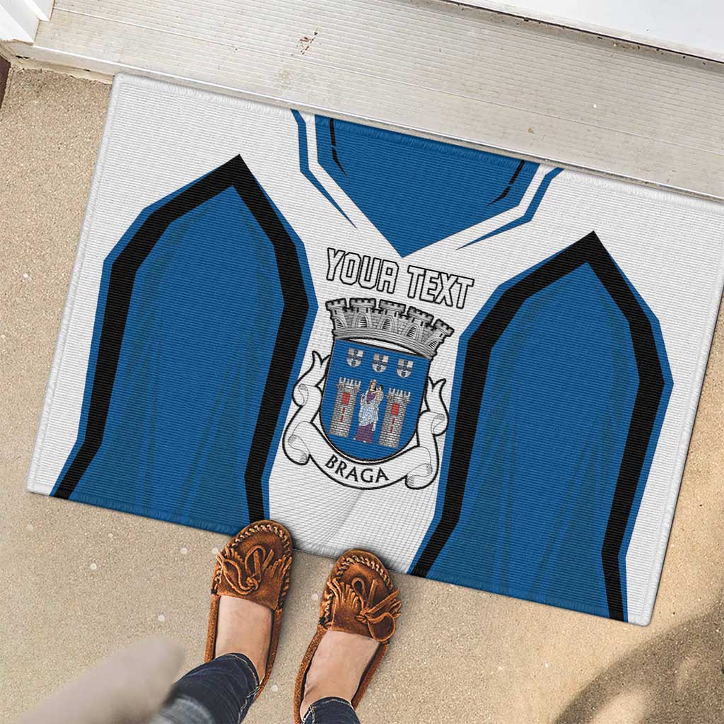 Personalized Braga Portugal Rubber Doormat Sporty Style - Wonder Print Shop