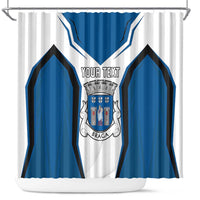 Personalized Braga Portugal Shower Curtain Sporty Style - Wonder Print Shop