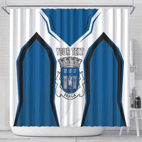 Personalized Braga Portugal Shower Curtain Sporty Style - Wonder Print Shop