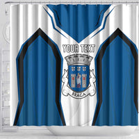 Personalized Braga Portugal Shower Curtain Sporty Style - Wonder Print Shop