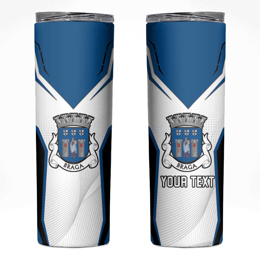 Personalized Braga Portugal Skinny Tumbler Sporty Style - Wonder Print Shop