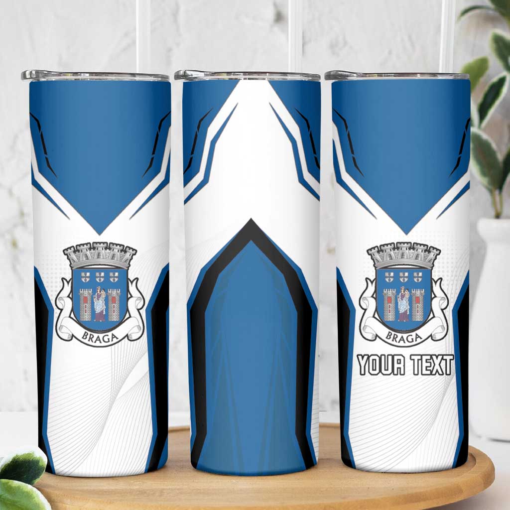 Personalized Braga Portugal Skinny Tumbler Sporty Style - Wonder Print Shop