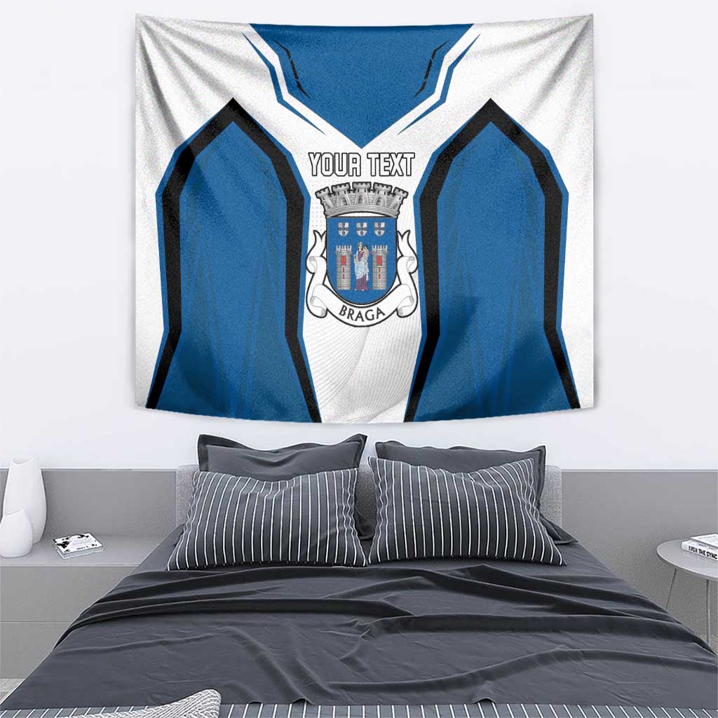 Personalized Braga Portugal Tapestry Sporty Style - Wonder Print Shop