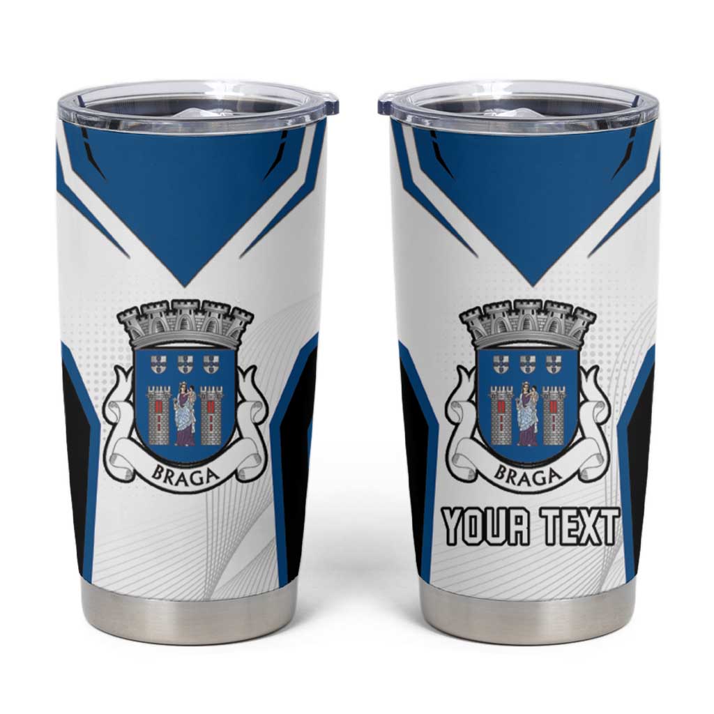 Personalized Braga Portugal Tumbler Cup Sporty Style - Wonder Print Shop