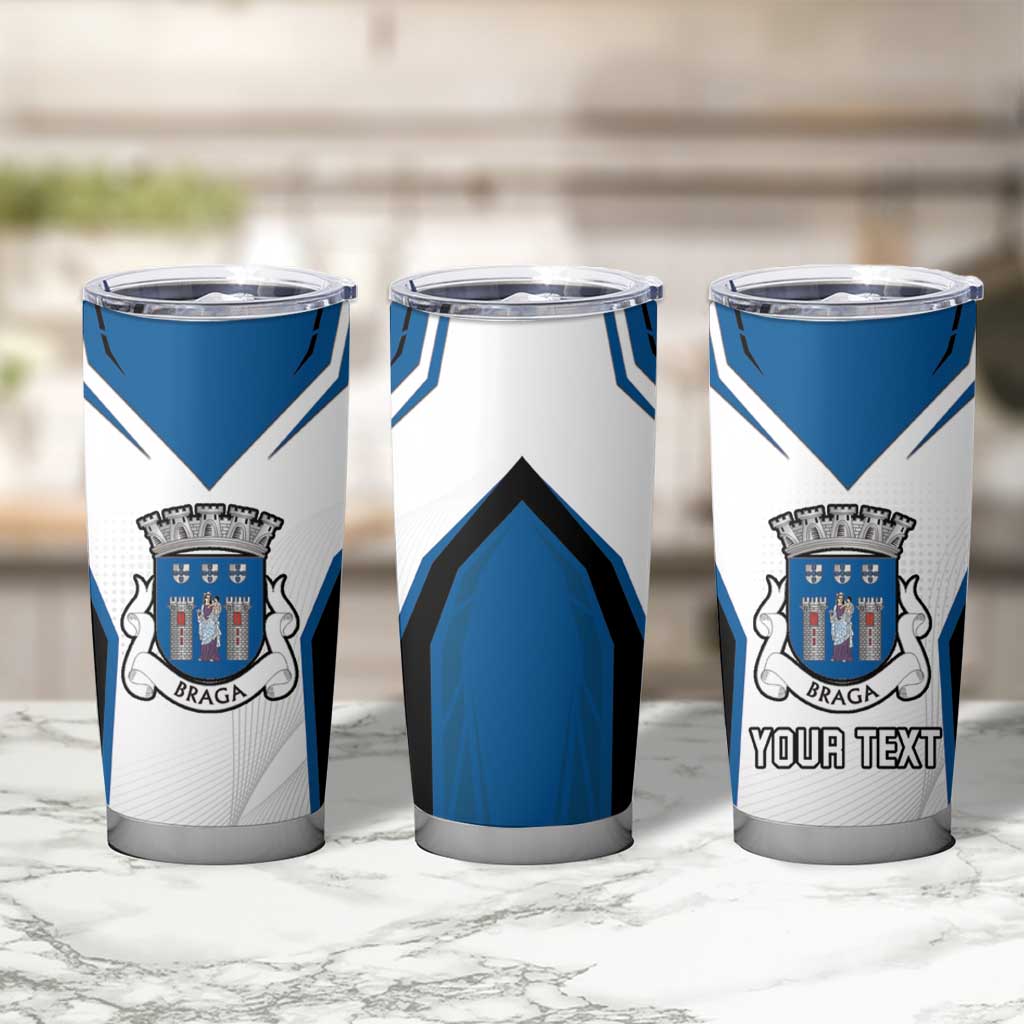 Personalized Braga Portugal Tumbler Cup Sporty Style - Wonder Print Shop