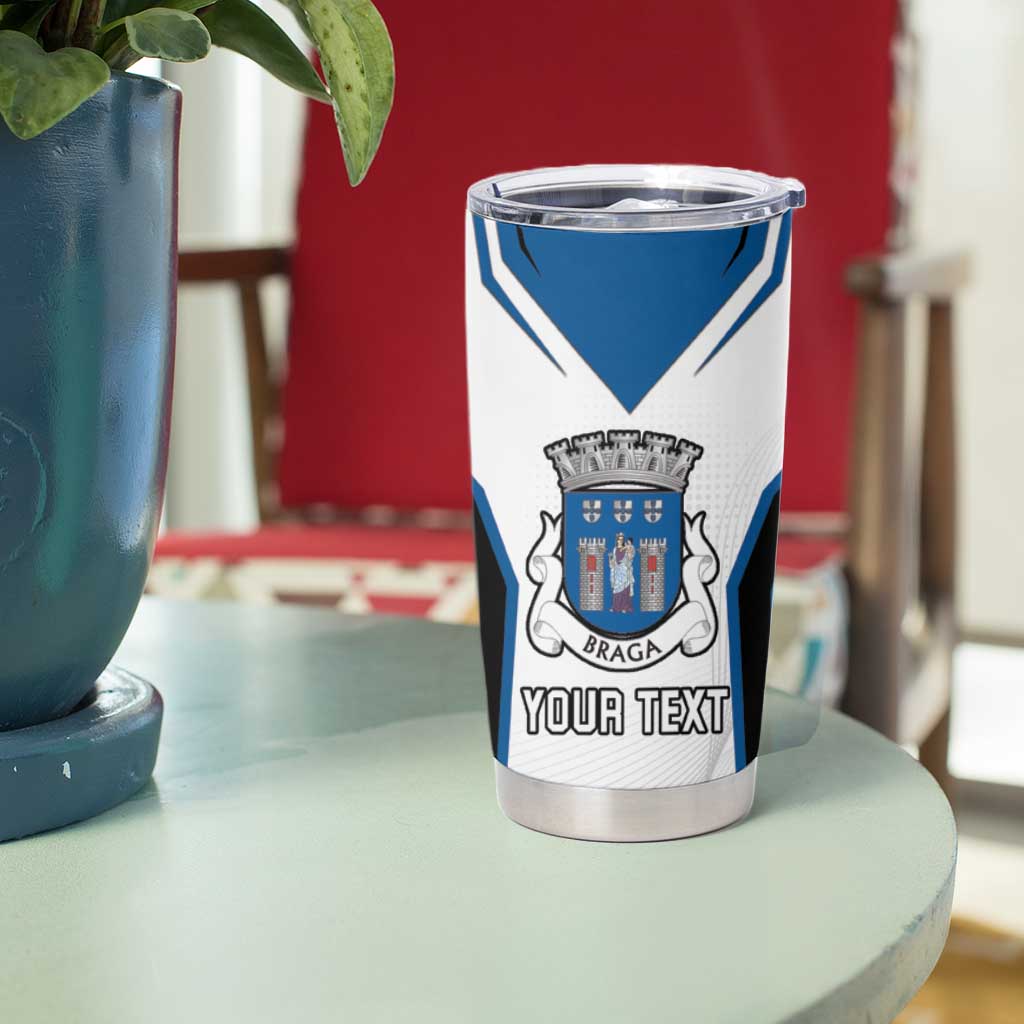 Personalized Braga Portugal Tumbler Cup Sporty Style - Wonder Print Shop