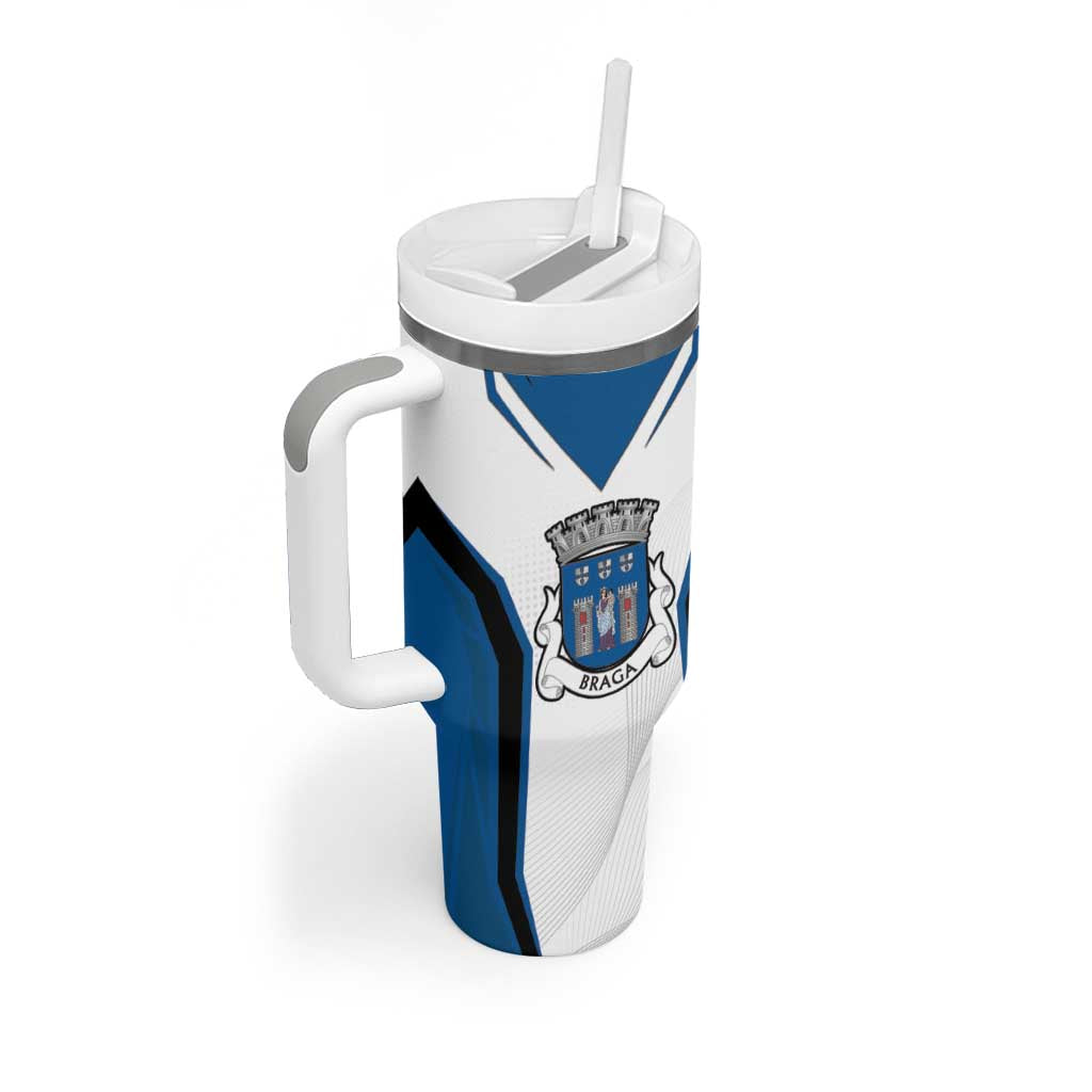 Personalized Braga Portugal Tumbler With Handle Sporty Style - Wonder Print Shop
