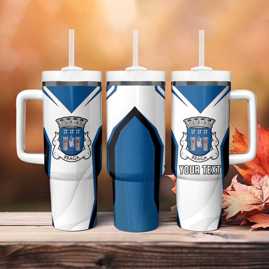 Personalized Braga Portugal Tumbler With Handle Sporty Style - Wonder Print Shop