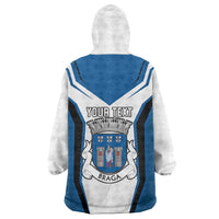 Personalized Braga Portugal Wearable Blanket Hoodie Sporty Style - Wonder Print Shop