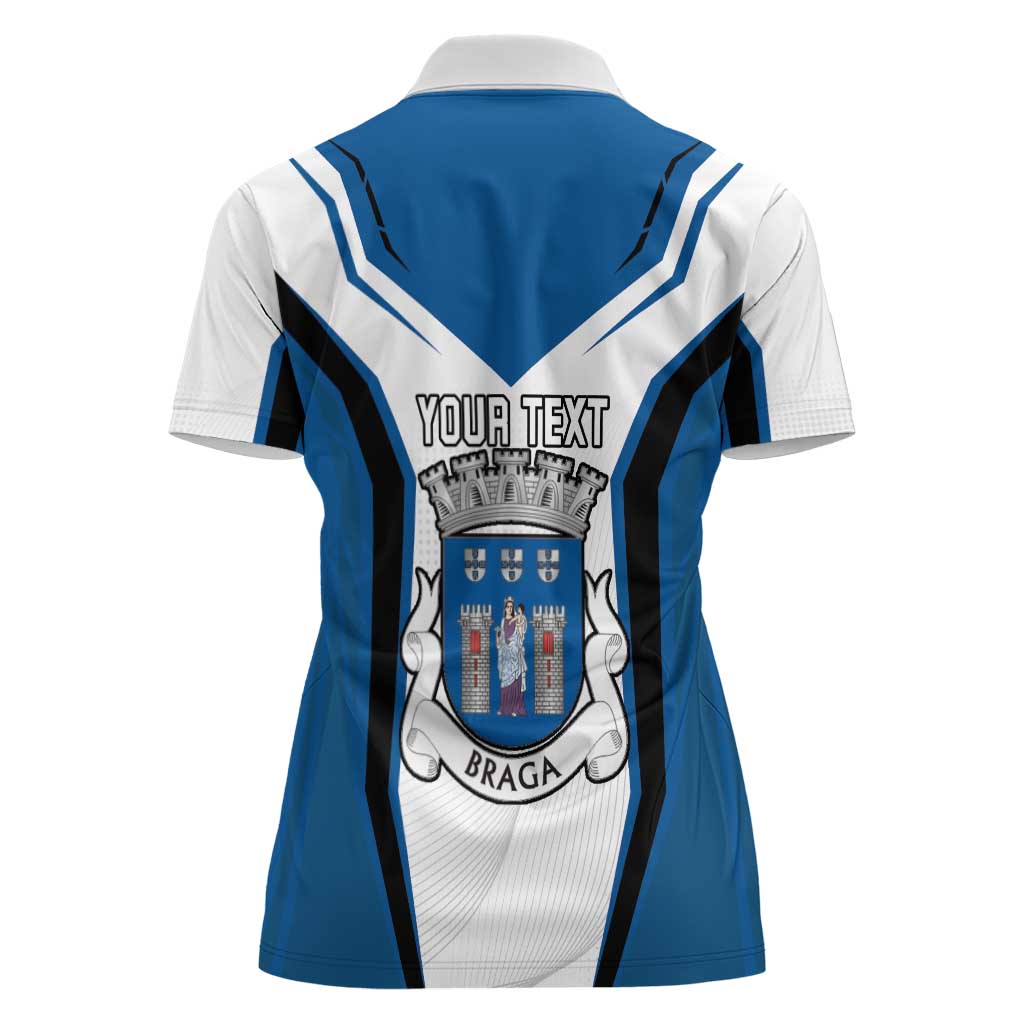 Personalized Braga Portugal Women Polo Shirt Sporty Style - Wonder Print Shop