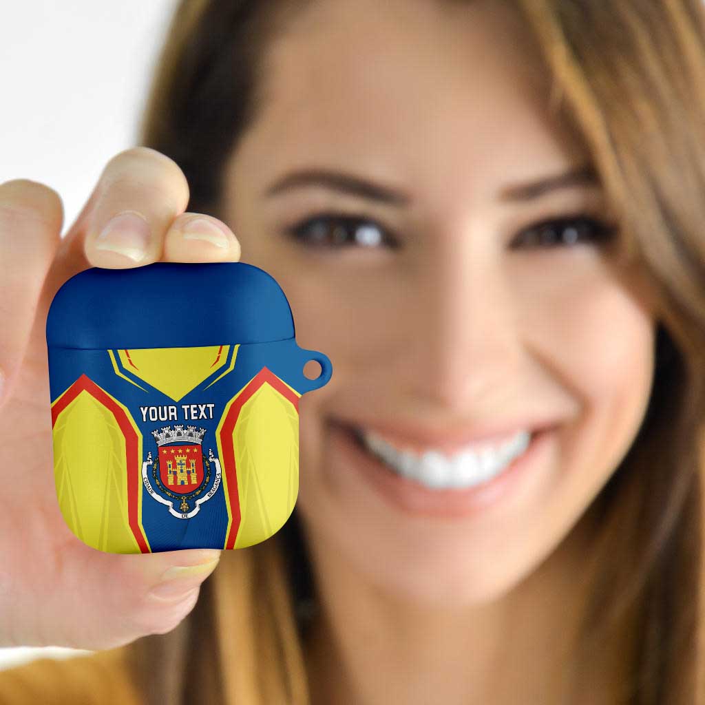 Personalized Braganca Portugal AirPods Case Sporty Style - Wonder Print Shop
