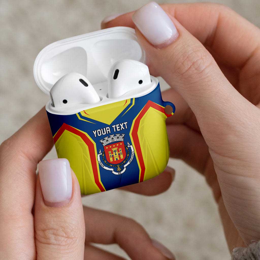 Personalized Braganca Portugal AirPods Case Sporty Style - Wonder Print Shop