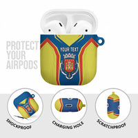 Personalized Braganca Portugal AirPods Case Sporty Style - Wonder Print Shop