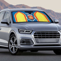 Personalized Braganca Portugal Auto Sun Shade Sporty Style - Wonder Print Shop