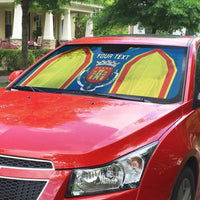 Personalized Braganca Portugal Auto Sun Shade Sporty Style - Wonder Print Shop
