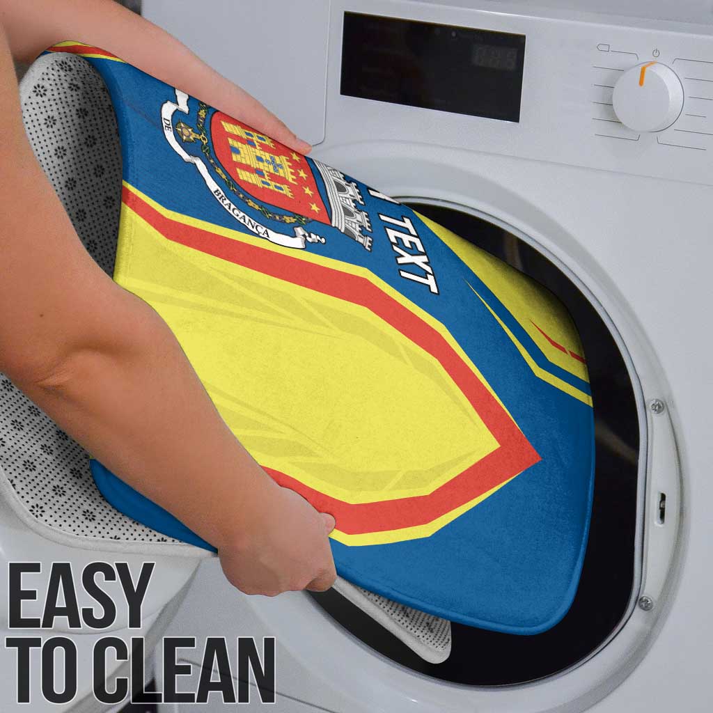 Personalized Braganca Portugal Bathroom Set Sporty Style - Wonder Print Shop