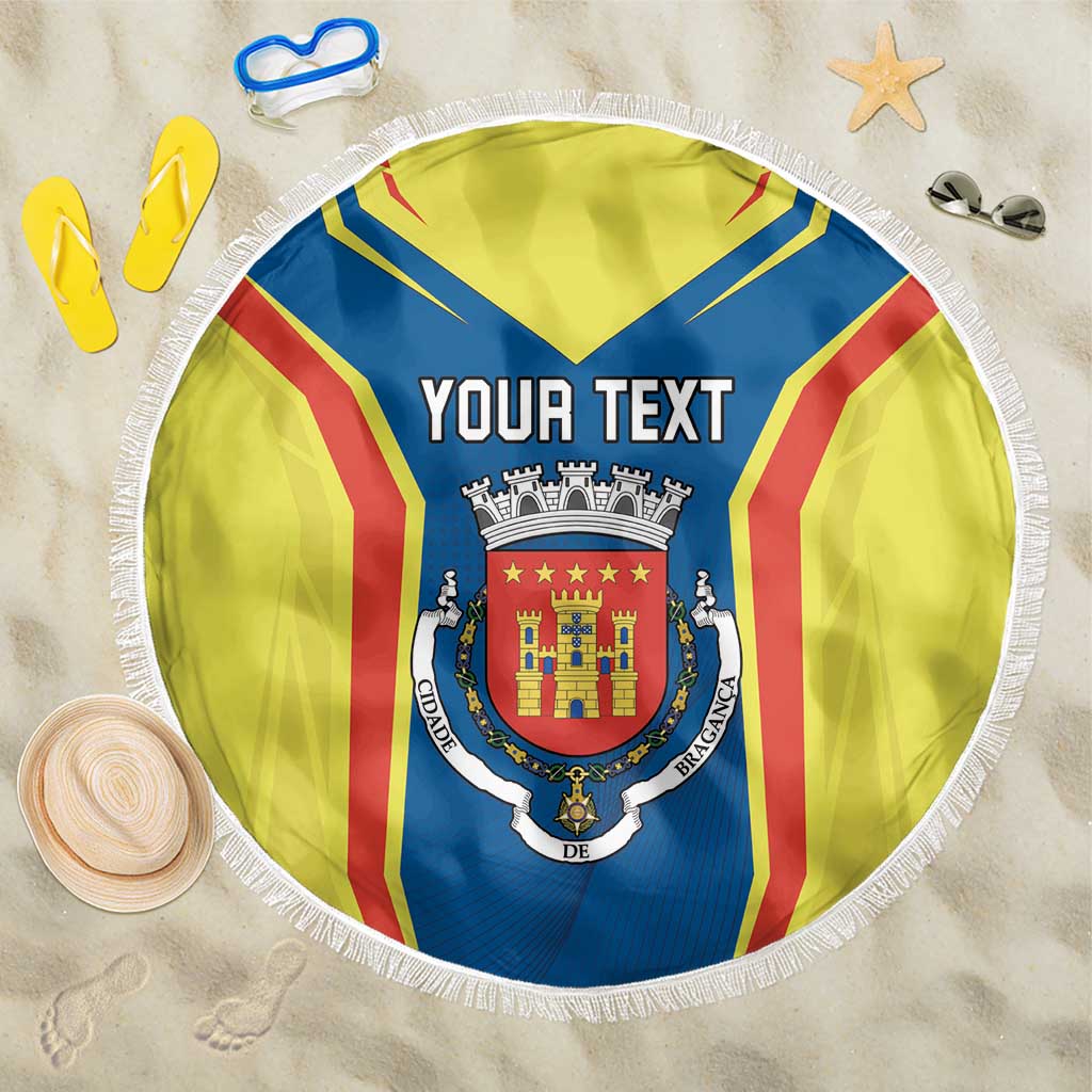 Personalized Braganca Portugal Beach Blanket Sporty Style - Wonder Print Shop
