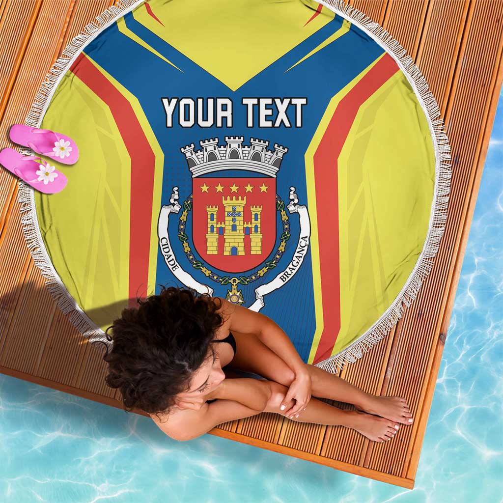 Personalized Braganca Portugal Beach Blanket Sporty Style - Wonder Print Shop