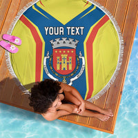 Personalized Braganca Portugal Beach Blanket Sporty Style - Wonder Print Shop