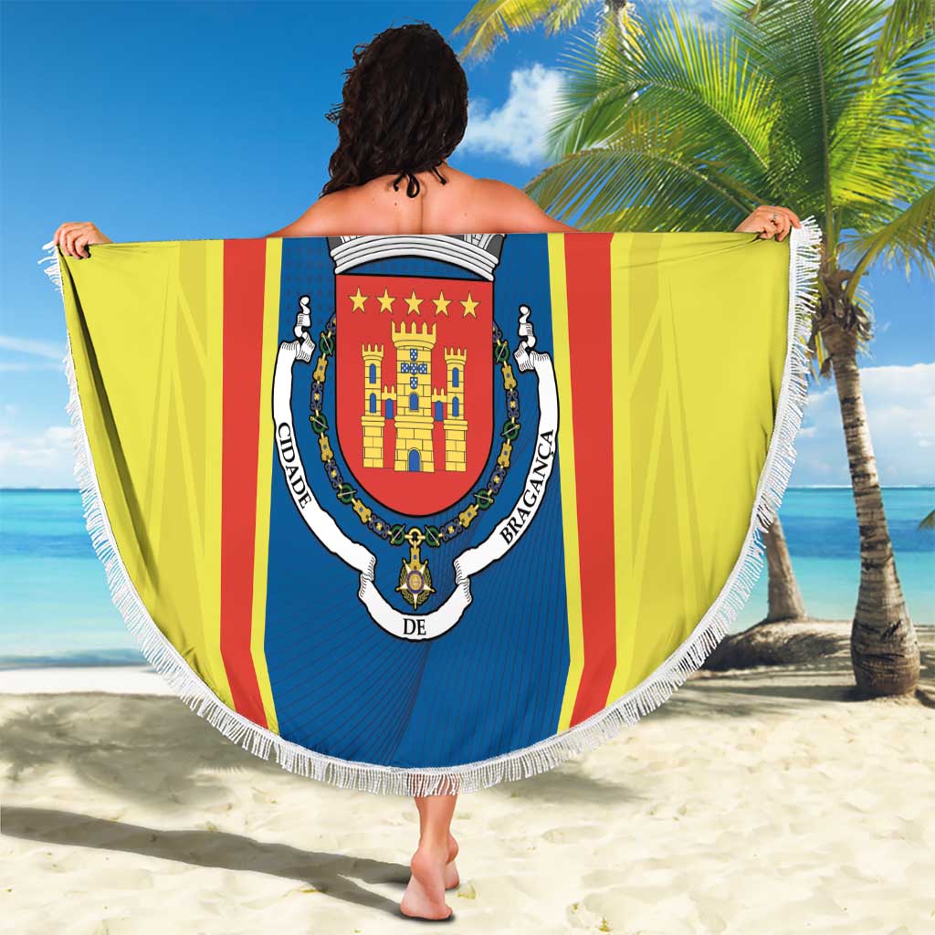 Personalized Braganca Portugal Beach Blanket Sporty Style - Wonder Print Shop
