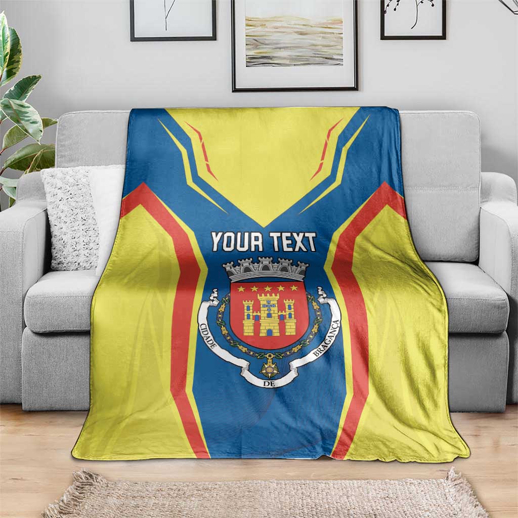Personalized Braganca Portugal Blanket Sporty Style - Wonder Print Shop