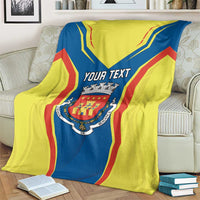 Personalized Braganca Portugal Blanket Sporty Style - Wonder Print Shop