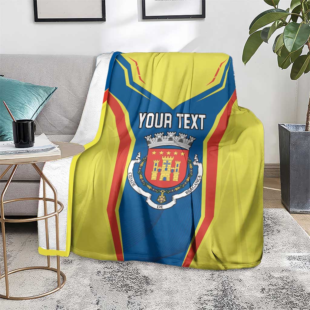 Personalized Braganca Portugal Blanket Sporty Style - Wonder Print Shop