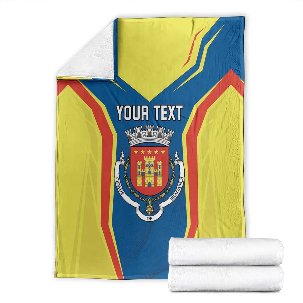Personalized Braganca Portugal Blanket Sporty Style - Wonder Print Shop