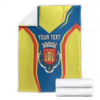 Personalized Braganca Portugal Blanket Sporty Style - Wonder Print Shop