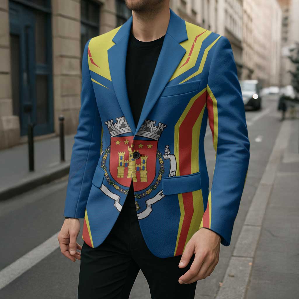 Personalized Braganca Portugal Blazer Sporty Style - Wonder Print Shop
