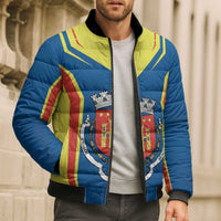Personalized Braganca Portugal Bomber Puffer Jacket Sporty Style - Wonder Print Shop
