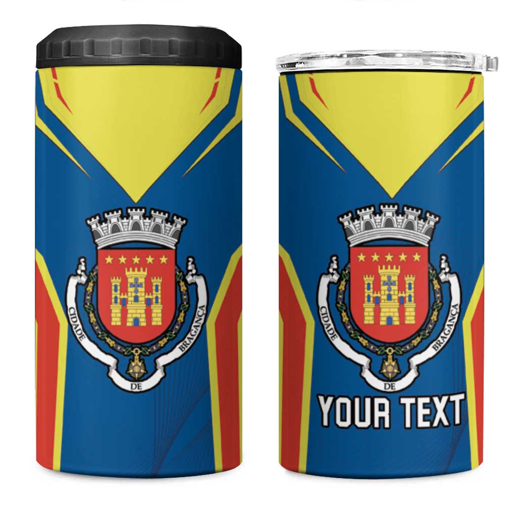 Personalized Braganca Portugal 4 in 1 Can Cooler Tumbler Sporty Style - Wonder Print Shop