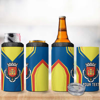 Personalized Braganca Portugal 4 in 1 Can Cooler Tumbler Sporty Style - Wonder Print Shop