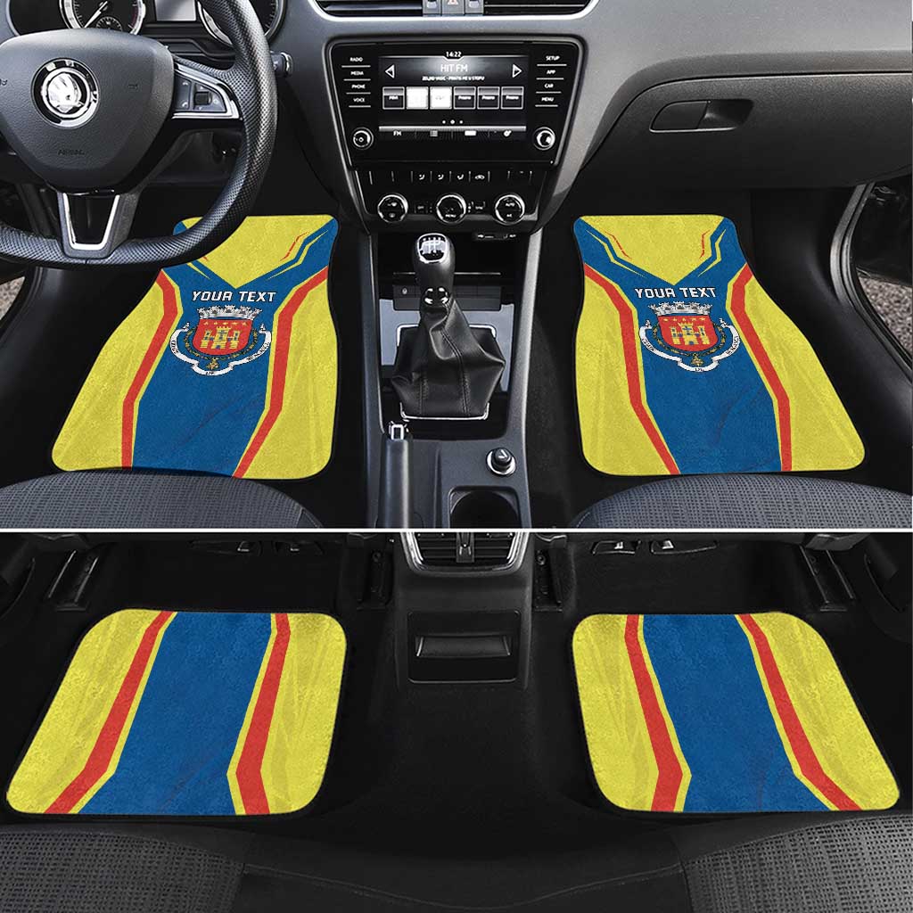 Personalized Braganca Portugal Car Mats Sporty Style - Wonder Print Shop