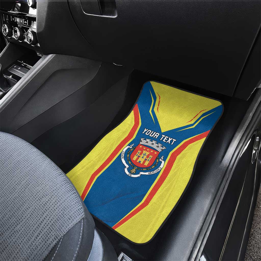 Personalized Braganca Portugal Car Mats Sporty Style - Wonder Print Shop