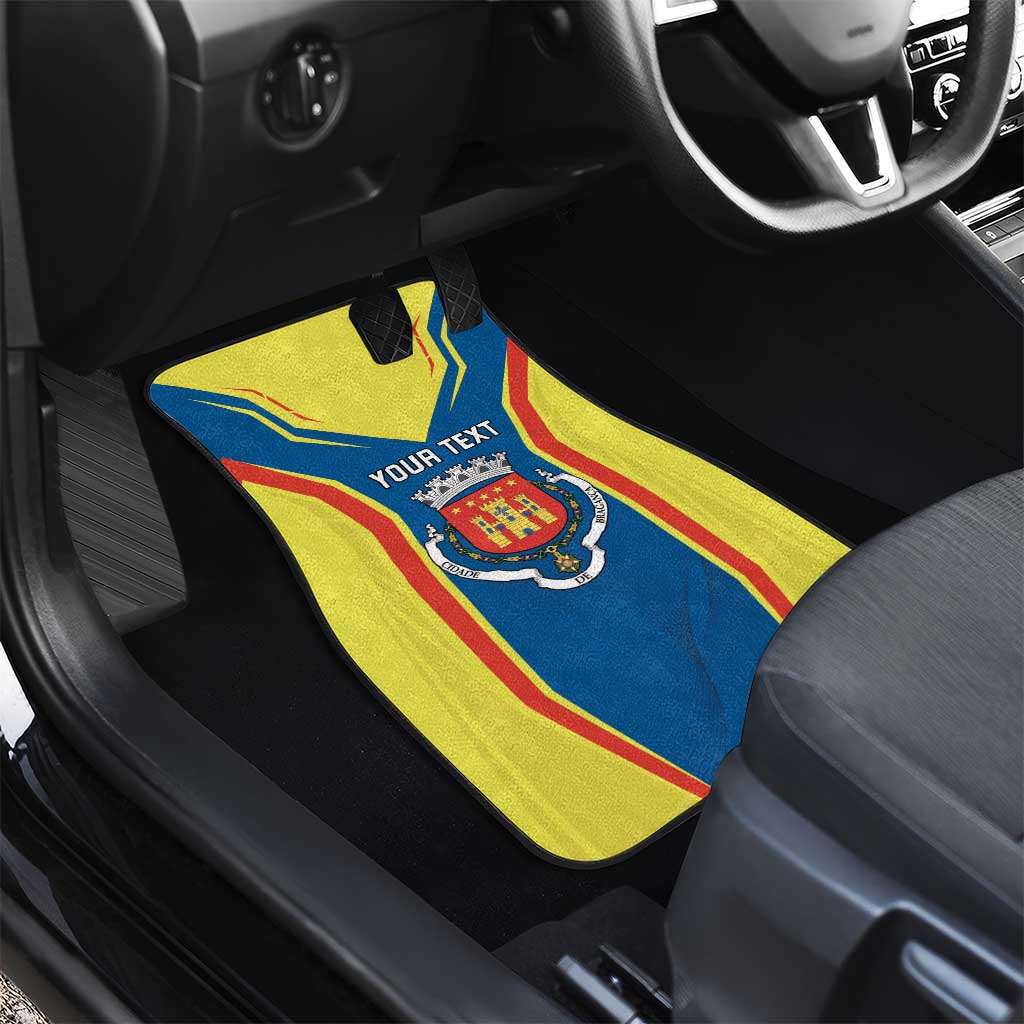 Personalized Braganca Portugal Car Mats Sporty Style - Wonder Print Shop
