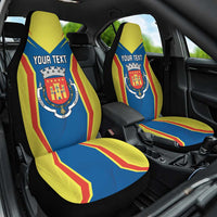 Personalized Braganca Portugal Car Seat Cover Sporty Style - Wonder Print Shop