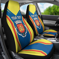 Personalized Braganca Portugal Car Seat Cover Sporty Style - Wonder Print Shop