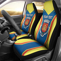 Personalized Braganca Portugal Car Seat Cover Sporty Style - Wonder Print Shop
