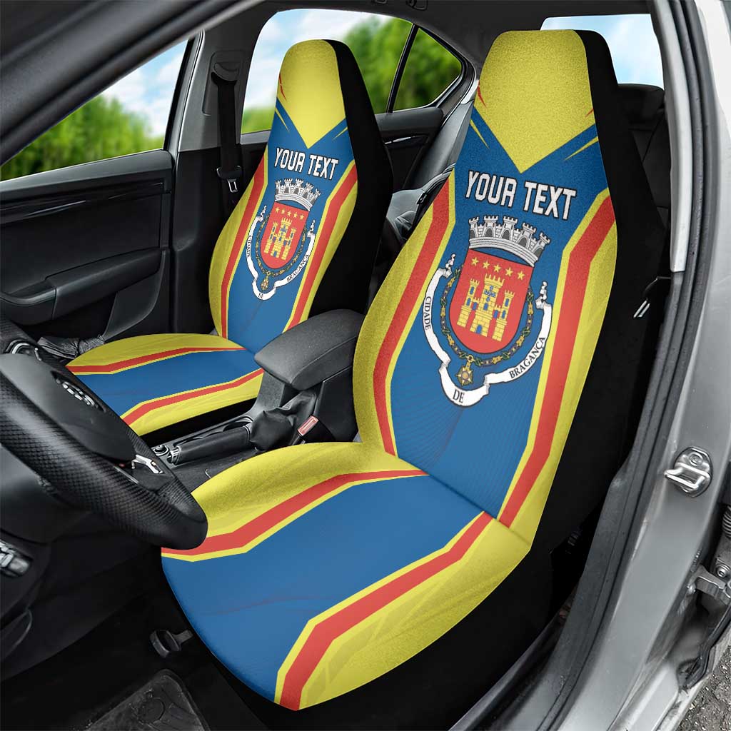 Personalized Braganca Portugal Car Seat Cover Sporty Style - Wonder Print Shop