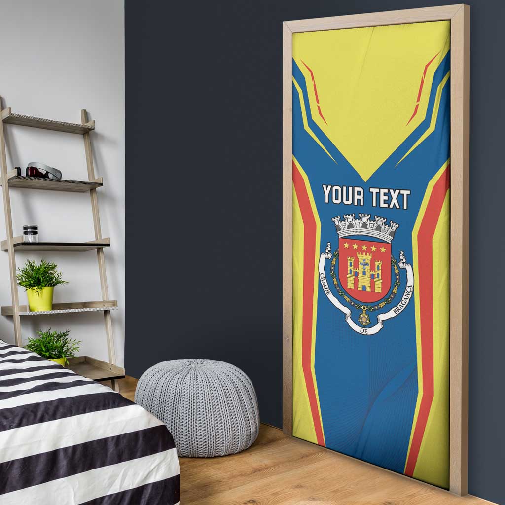 Personalized Braganca Portugal Door Cover Sporty Style - Wonder Print Shop