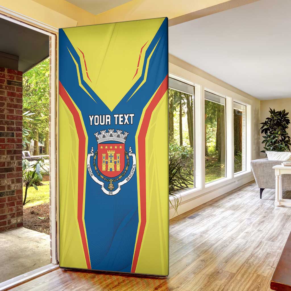 Personalized Braganca Portugal Door Cover Sporty Style - Wonder Print Shop