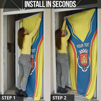 Personalized Braganca Portugal Door Cover Sporty Style - Wonder Print Shop