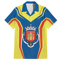 Personalized Braganca Portugal Family Matching Long Sleeve Bodycon Dress and Hawaiian Shirt Sporty Style - Wonder Print Shop