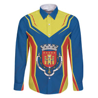 Personalized Braganca Portugal Family Matching Long Sleeve Bodycon Dress and Hawaiian Shirt Sporty Style - Wonder Print Shop