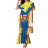 Personalized Braganca Portugal Family Matching Mermaid Dress and Hawaiian Shirt Sporty Style - Wonder Print Shop