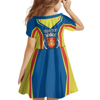 Personalized Braganca Portugal Family Matching Off The Shoulder Long Sleeve Dress and Hawaiian Shirt Sporty Style - Wonder Print Shop